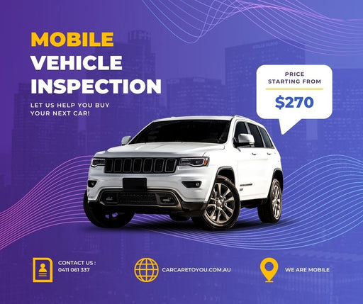 Pre purchase vehicle inspection Melbourne